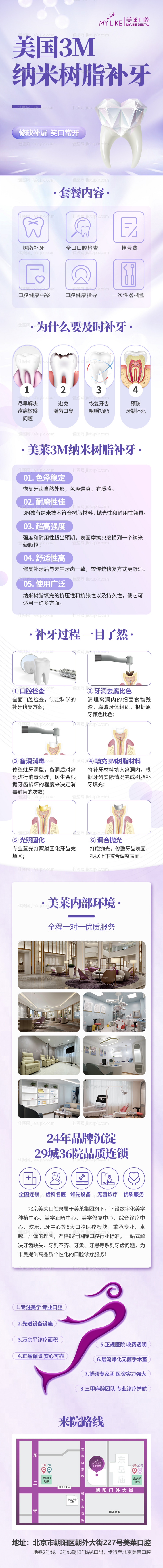 美国3M树脂补牙电商详情页-源文件